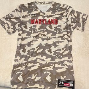 University of Maryland #18 Desert Camo Athletic Performance Jersey